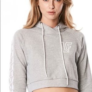 LF tracker cropped hoodie